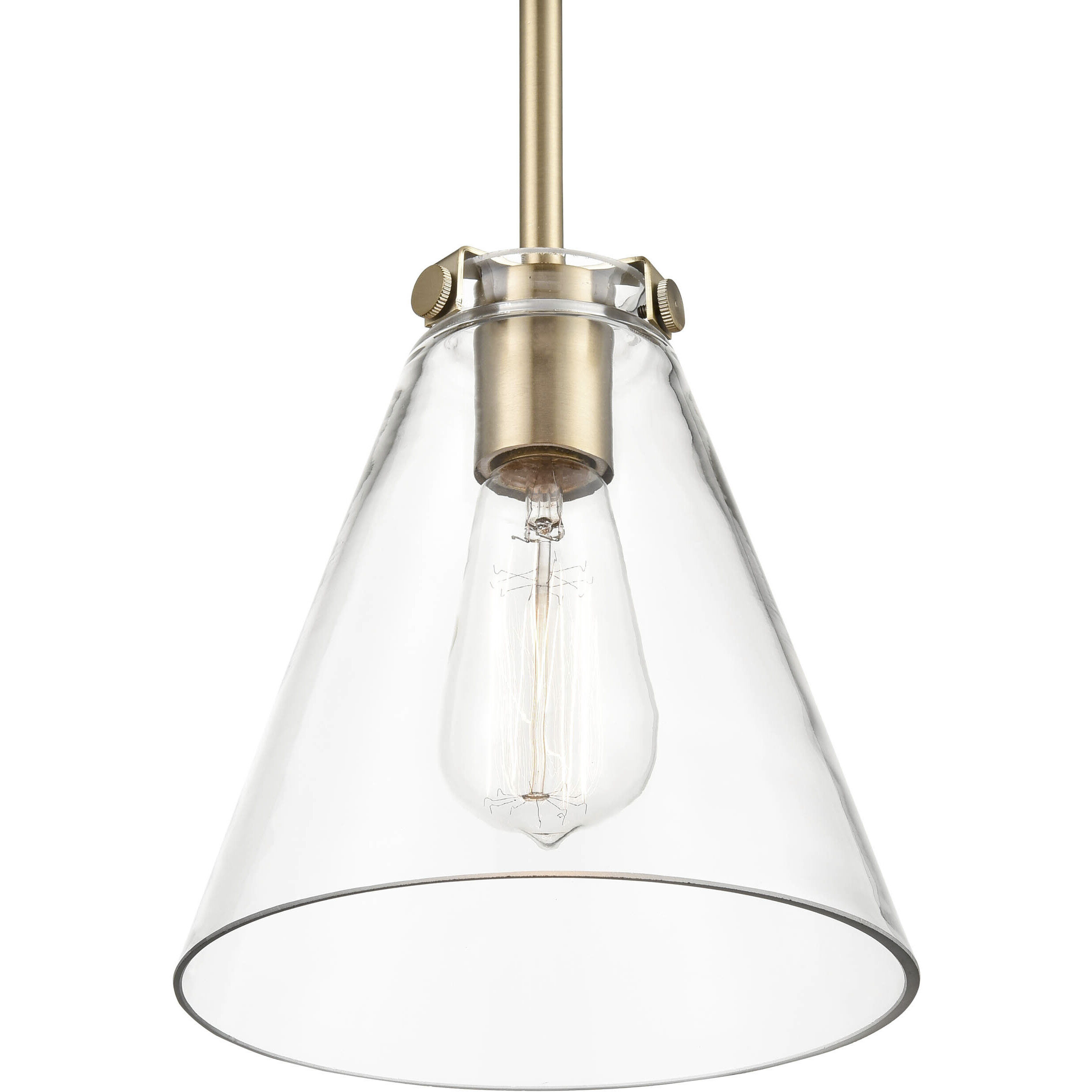 Aliza 1 Light 7.75 inch Modern Gold Pendant Ceiling Light